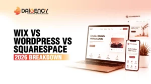 WIX vs WordPress vs Squarespace 2026 breakdown comparison infographic - wix-vs-wordpress-vs-squarespace-2026-breakdown
