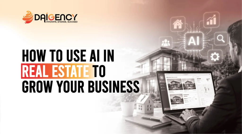How to use AI in real estate to grow your business - featured banner image - AI in Real Estate